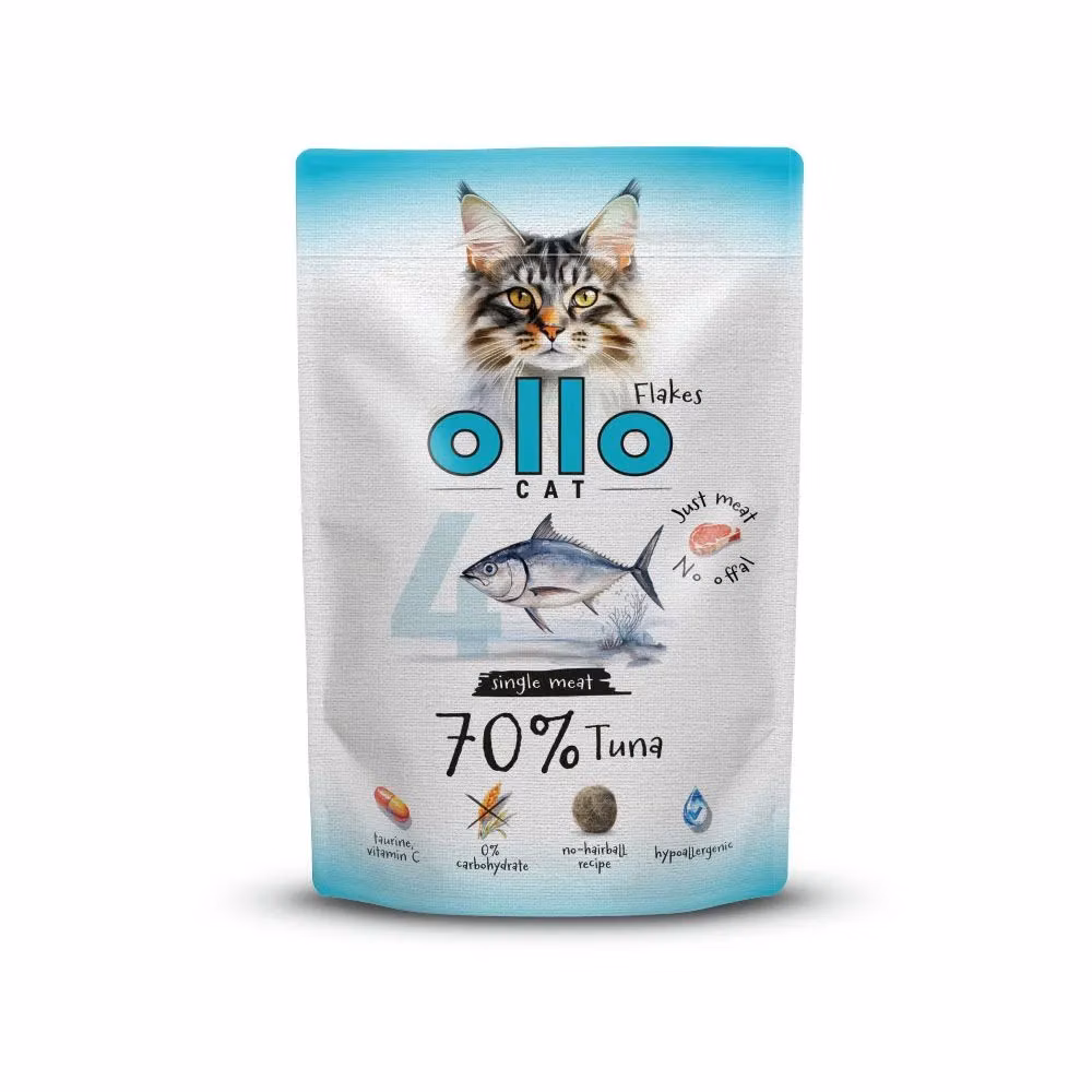 Ollo Cat Nr 4 Tuńczyk 85 g – karma mokra dla kota z tuńczykiem