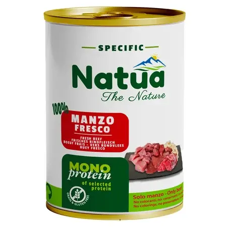 Natua The Nature Szynka Wołowina Monobiałkowa - karma mokra dla dorosłego psa 400g 