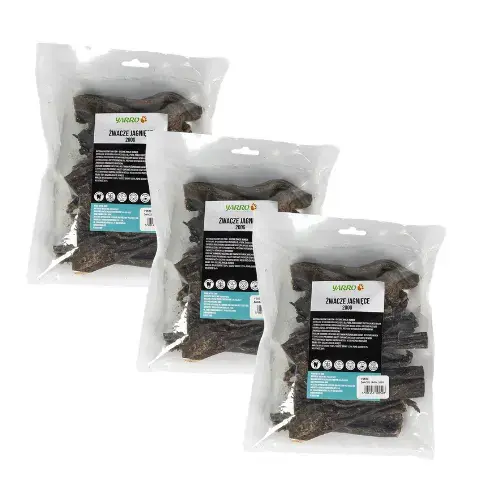 Naturalny gryzak dla psa, suszone żwacze jagnięce 600g