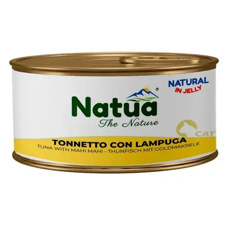Natua Natural Tuńczyk z Mahi Mahi w Galaretce 85g – mokra karma dla kota
