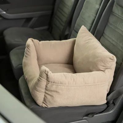 Trixie fotelik samochodowy dla psa taupe 55 × 30 × 55 cm