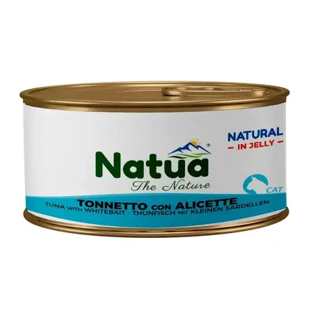 Natua Natural Tuńczyk, białoryby w Galaretce 85g – mokra karma dla kota