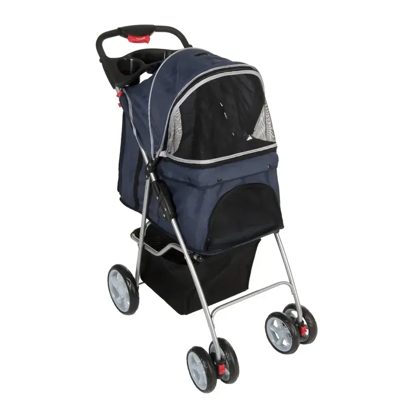 Sporty Pet - wygodny wózek dla małego psa i kota do 15 kg