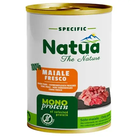 Natua The Nature Wieprzowina Monobiałkowa - karma mokra dla dorosłego psa 400g 