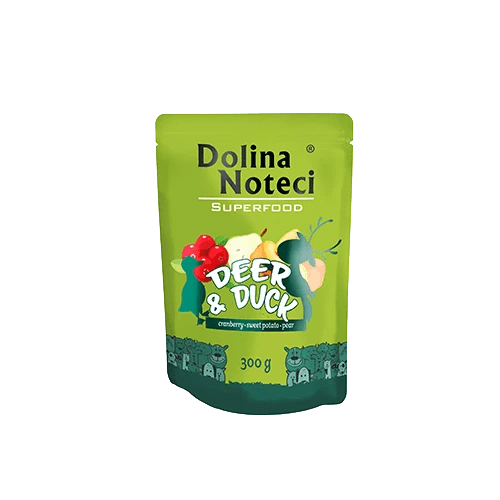 DOLINA NOTECI SUPERFOOD Jeleń i kaczka 300g