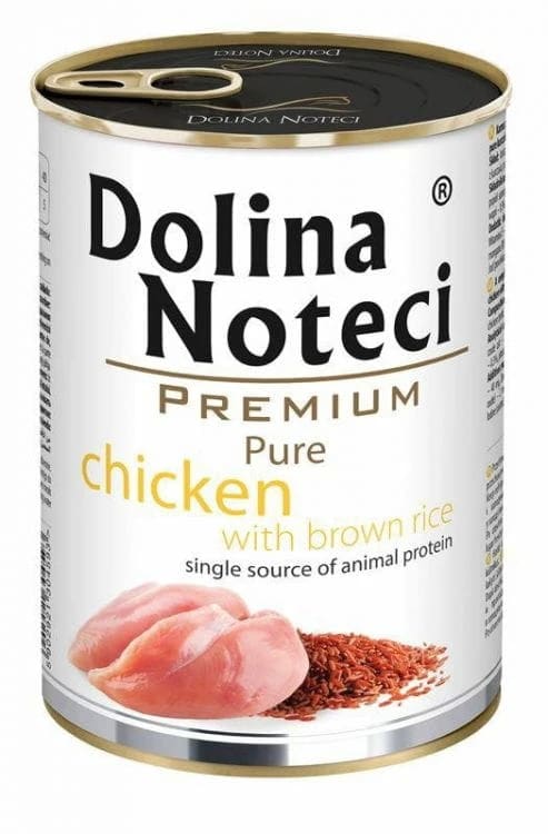 DOLINA NOTECI PURE KURCZAK Z RYŻEM 400g