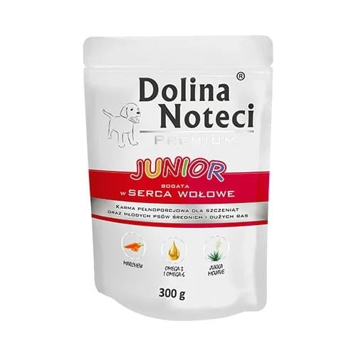 DOLINA NOTECI JUNIOR Bogata w serca wołowe 300g