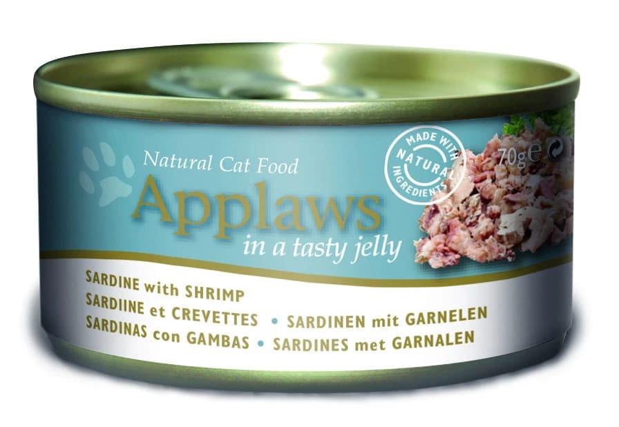 Applaws Sardynka z Krewetkami w Galaretce 70g