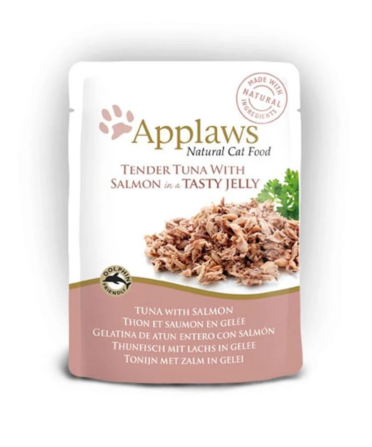 Applaws Filet z Tuńczyka z Łososiem w Galaretce 70g