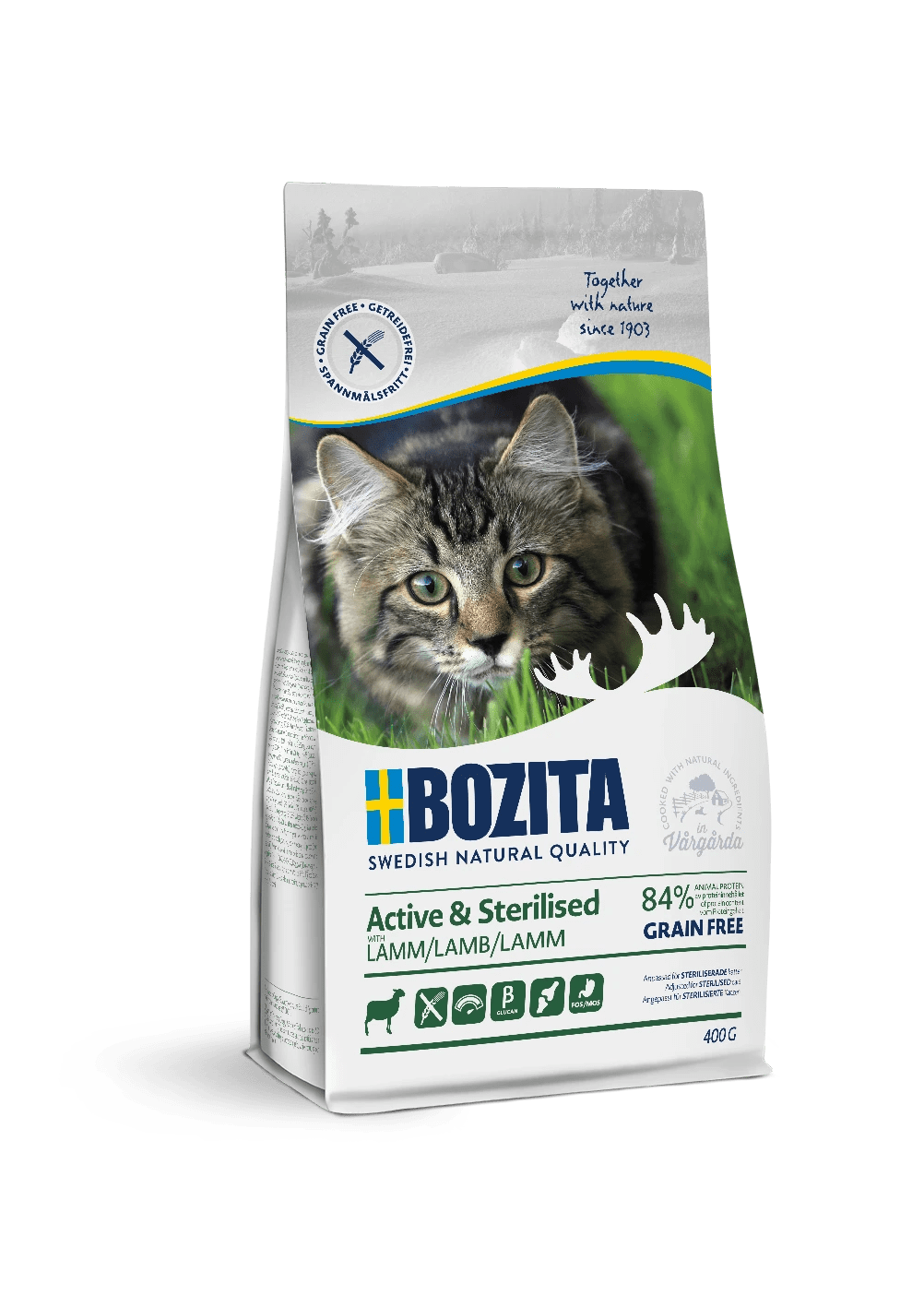 Bozita Active&Sterilised z Jagnięciną 10kg