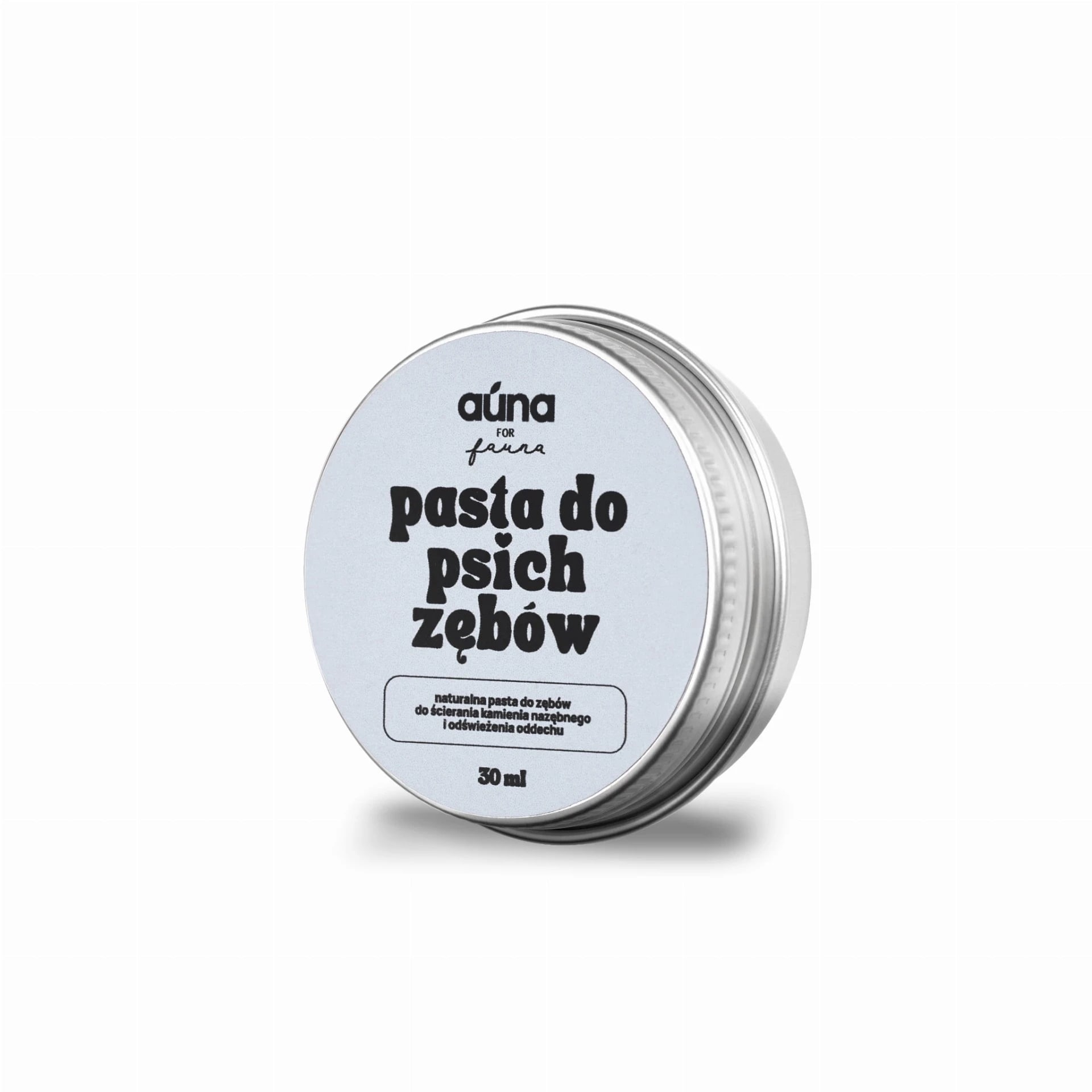 AUNA Naturalna pasta do zębów dla psa KOKOS - BANAN 30 ml- Neutralizuje zapach i usuwa kamień