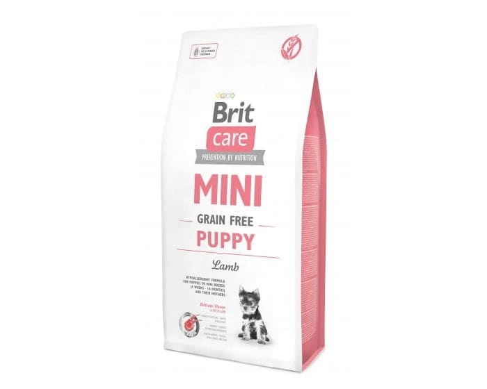BRIT CARE MINI GRAIN-FREE PUPPY LAMB 7kg