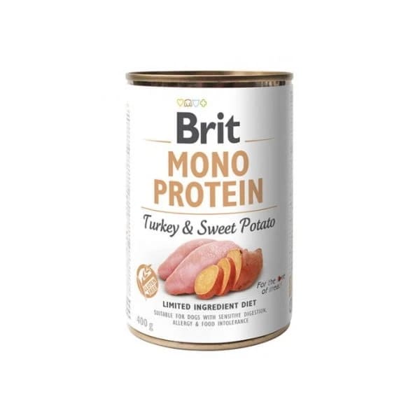 Brit MONO PROTEIN Turkey & Sweet Potato 400g