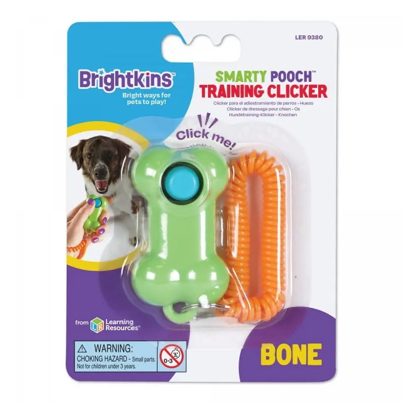 Brightkins Smarty Pooch Training Clicker KLIKER KOŚĆ