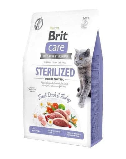 Brit Care Cat Grain-Free Sterlized Weight Control 400g