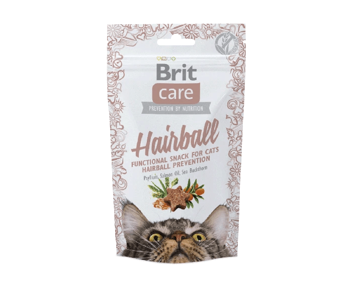 Brit Care Cat Snack Hairball 50 g