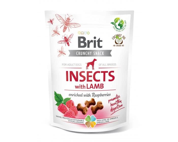 Brit Care Dog Crunchy Cracker Insect & Lamb 200g