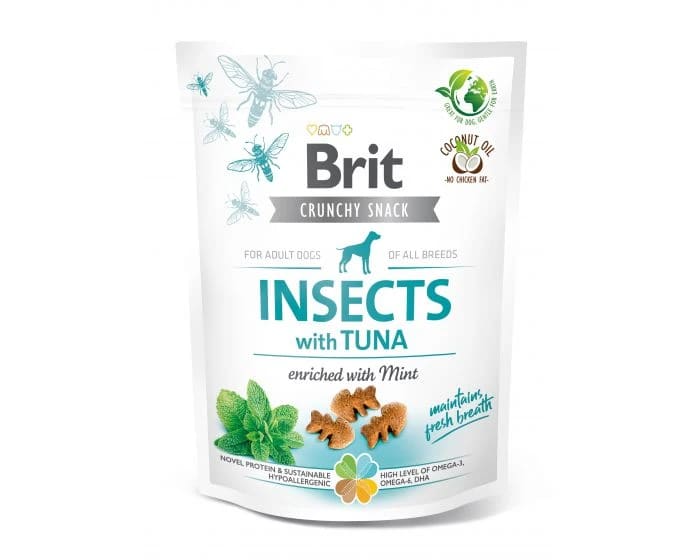 Brit Care Dog Crunchy Cracker Insect & Tuna 200g