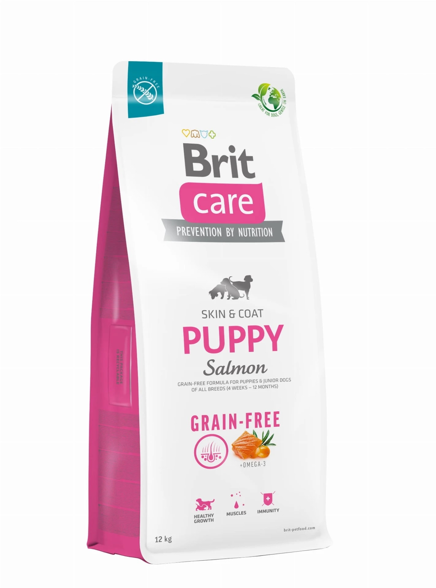 Brit Care Dog Grain-free Puppy Salmon 12kg