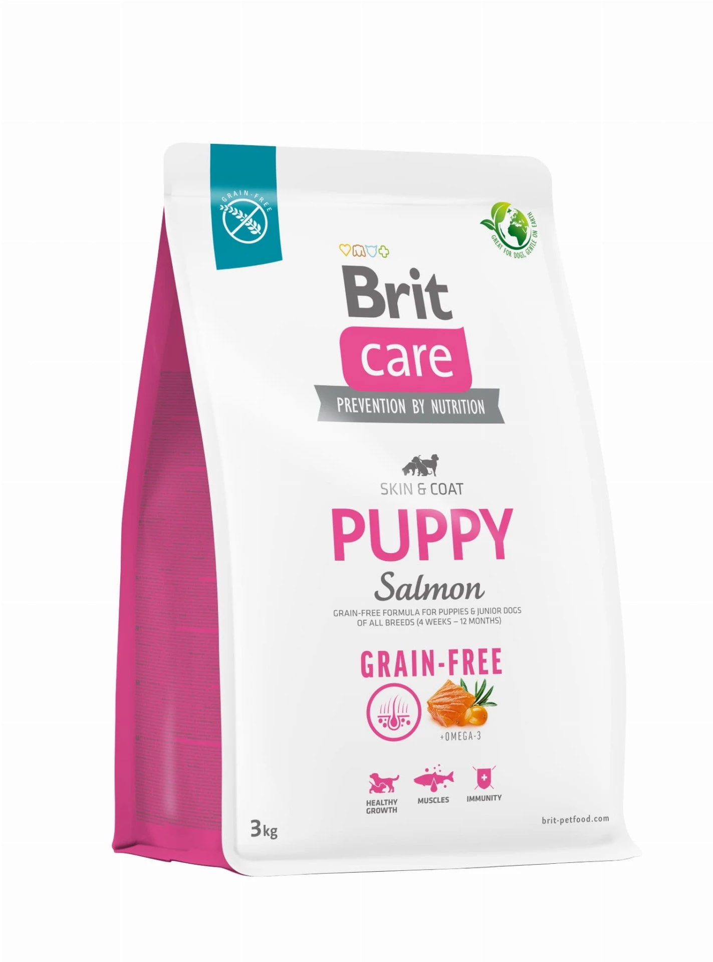 Brit Care Dog Grain-free Puppy Salmon 3kg