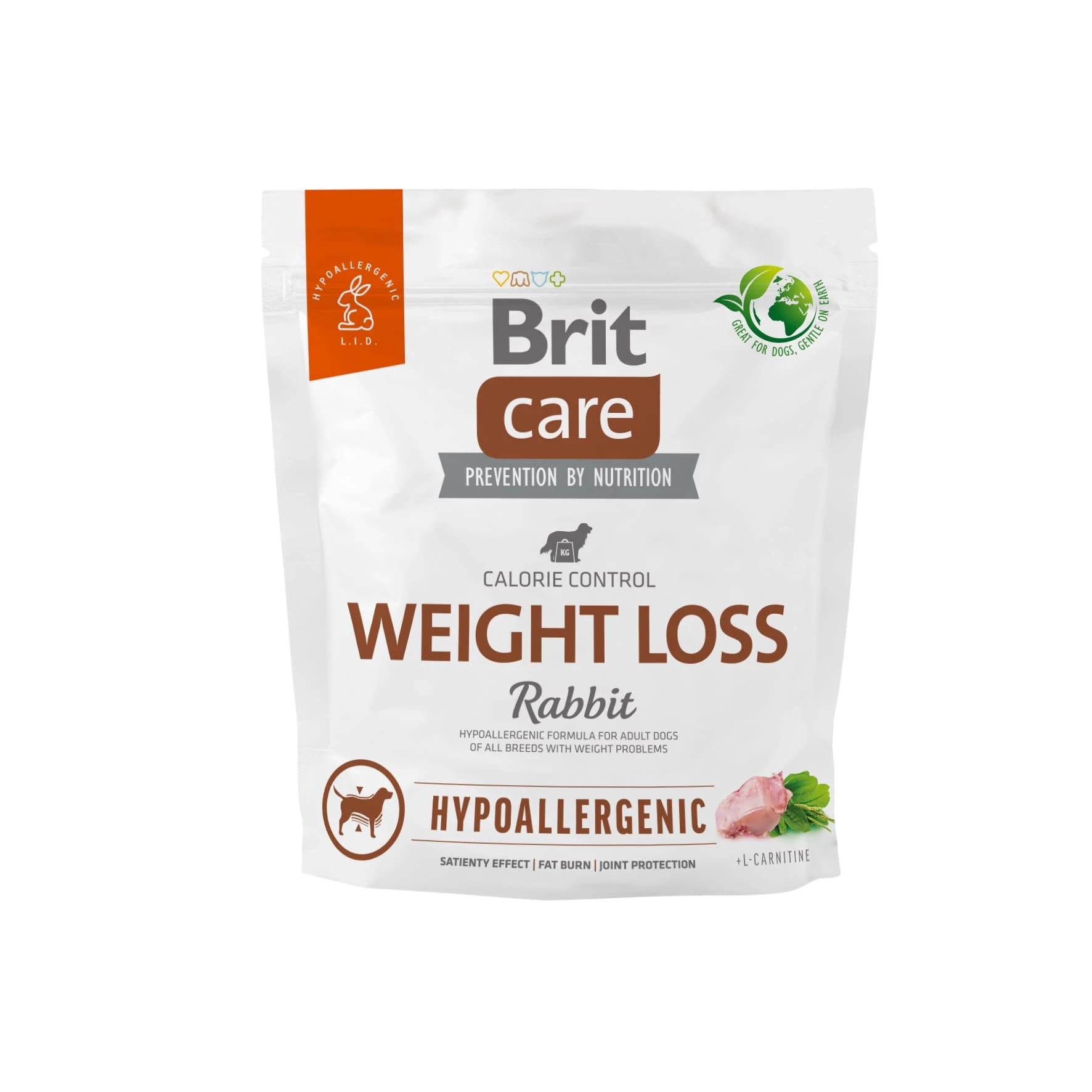 Brit Care Dog Hypoallergenic Weight Loss Rabbit 1kg