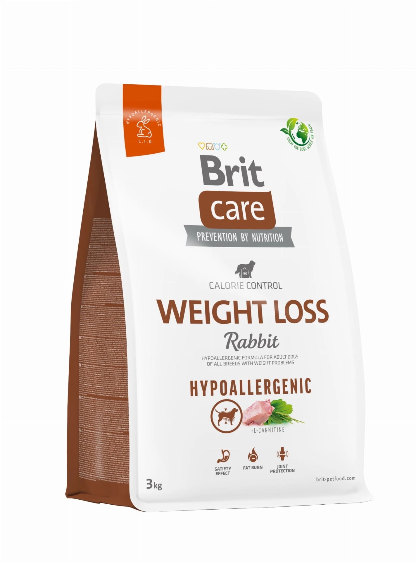 Brit Care Dog Hypoallergenic Weight Loss Rabbit 3kg