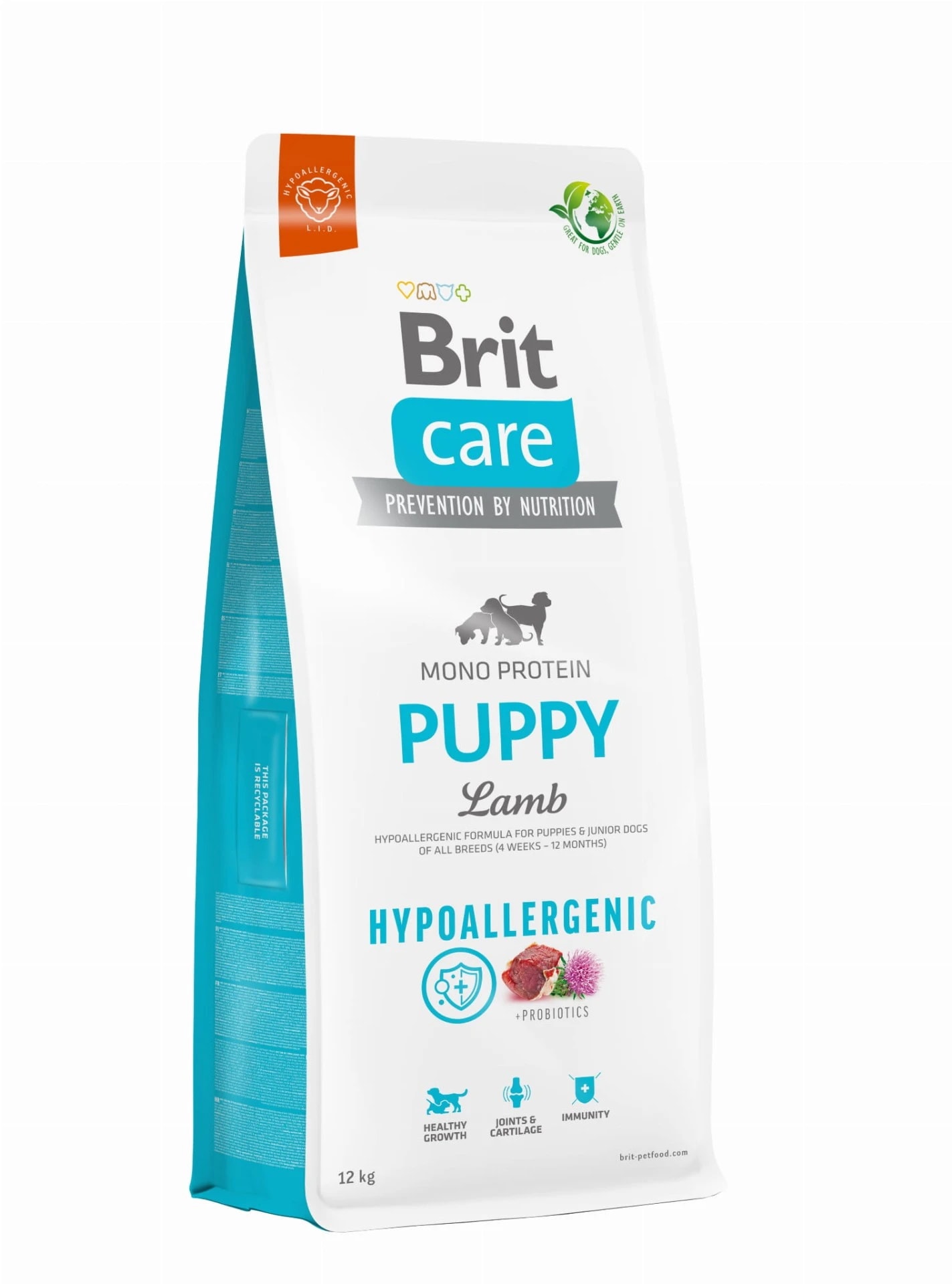 Brit Care Hypoallergenic Puppy Lamb 12kg