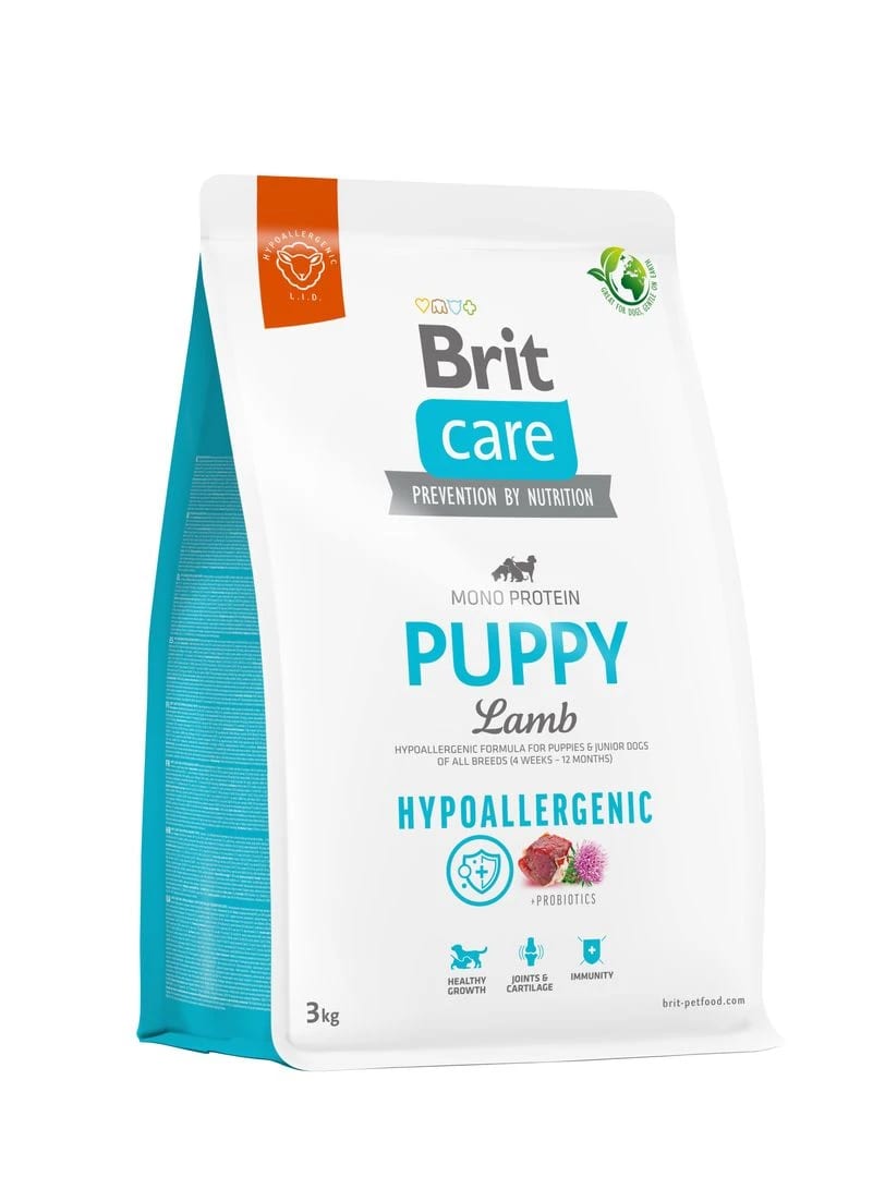 Brit Care Hypoallergenic Puppy Lamb 3kg