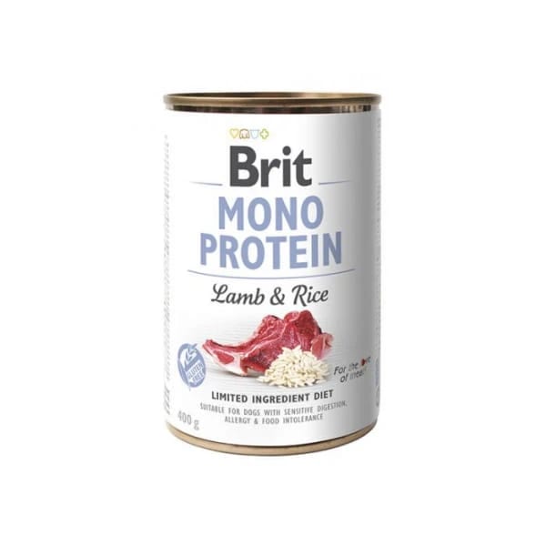 Brit MONO PROTEIN Lamb & Rice 400g