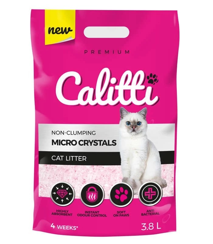 CALITTI MICRO CRYSTALS DROBNY ŻWIREK SILIKONOWY 3,8L