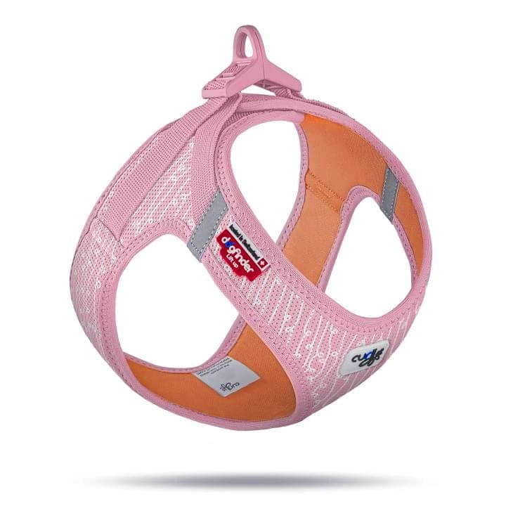 CURLI SZELKI DLA PSA CLASP AIR MESH FONDANT PINK