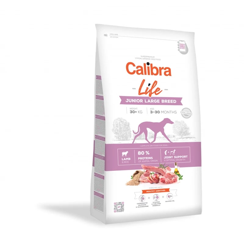 Calibra Dog Junior Large Breed / Lamb & Rice 12kg