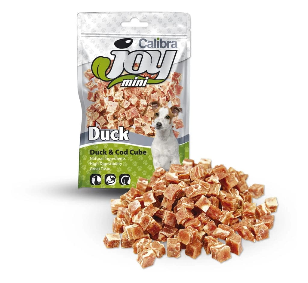 Calibra Joy Kostka z Kaczką i Dorszem 70g