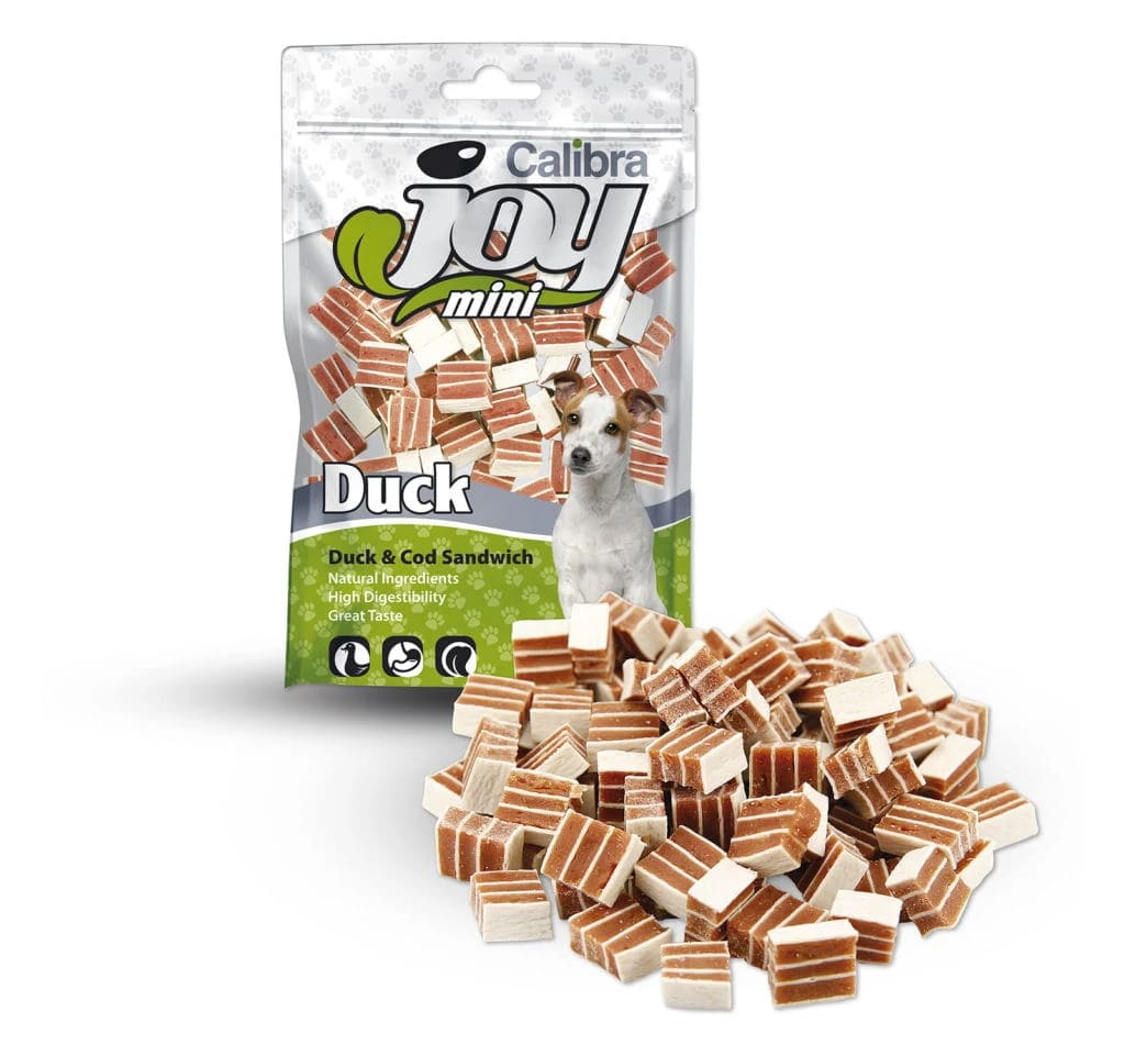 Calibra Joy Mini Duck & Cod Sandwich - Drobne Kanapki Kaczka + Dorsz 70g