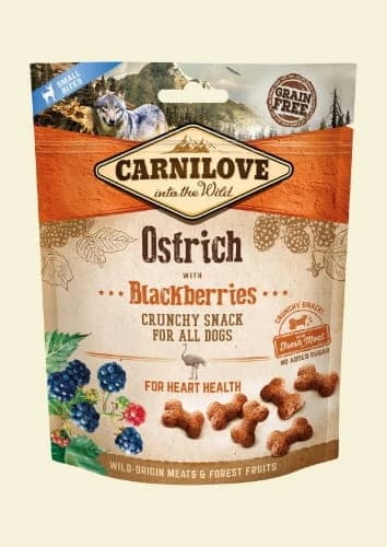 Carnilove Crunchy Snack Ostrich & Blackberries With Fresh Meat 200g