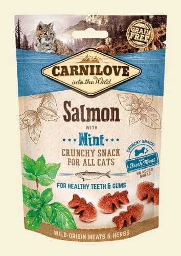 Carnilove Crunchy Snack Salmon & Mint With Fresh Meat 50g