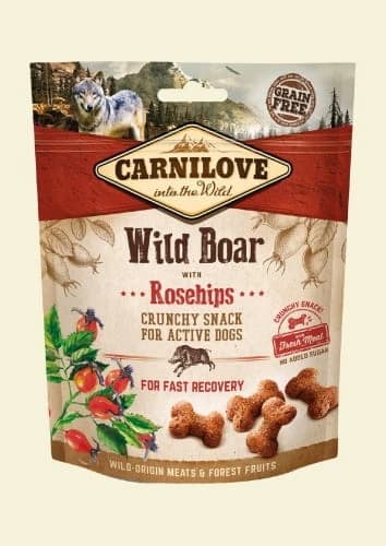 Carnilove Crunchy Snack Wild Boar & Rosehips With Fresh Meat 200g