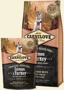 Carnilove Salmon & Turkey For Large Breed Puppy 12kg