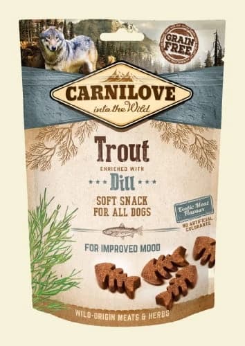 Carnilove Semi-Moist Snack Trout Enriched With Dill 200g