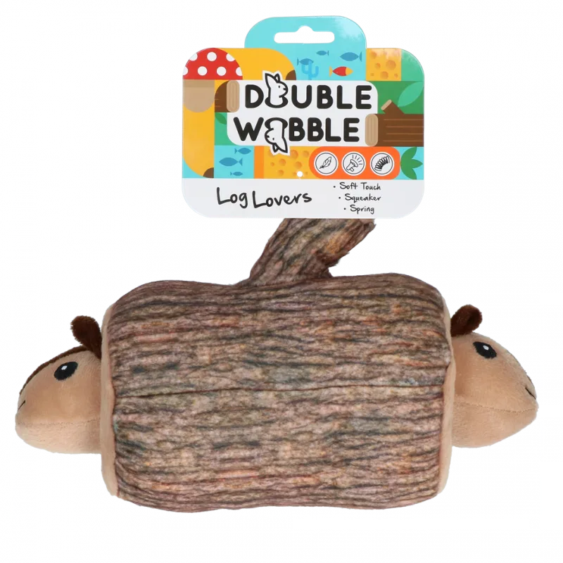 DOUBLE WOBBLE Log Lovers Wyskakujące WIEWIÓRKI