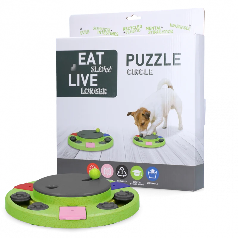 Eat Slow Live Longer PUZZLE CIRCLE