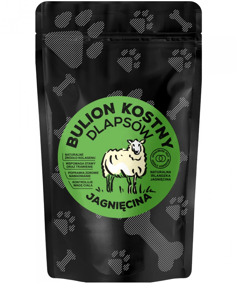 Food Studio Chefs BULION KOSTNY dla psów JAGNIĘCINA 230ml