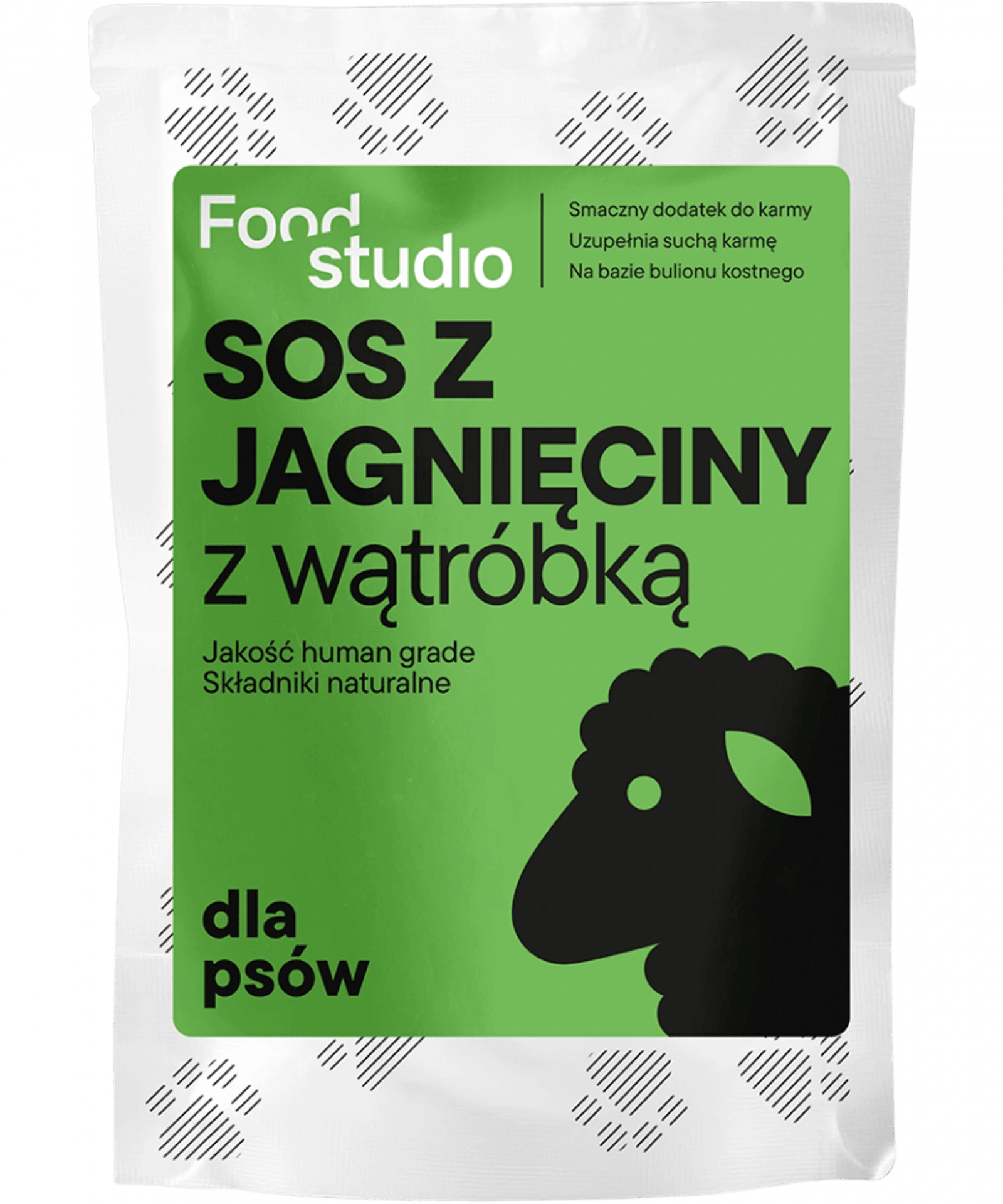 Food Studio Chefs SOS dla psów z JAGNIĘCINY z wątróbką 100ml