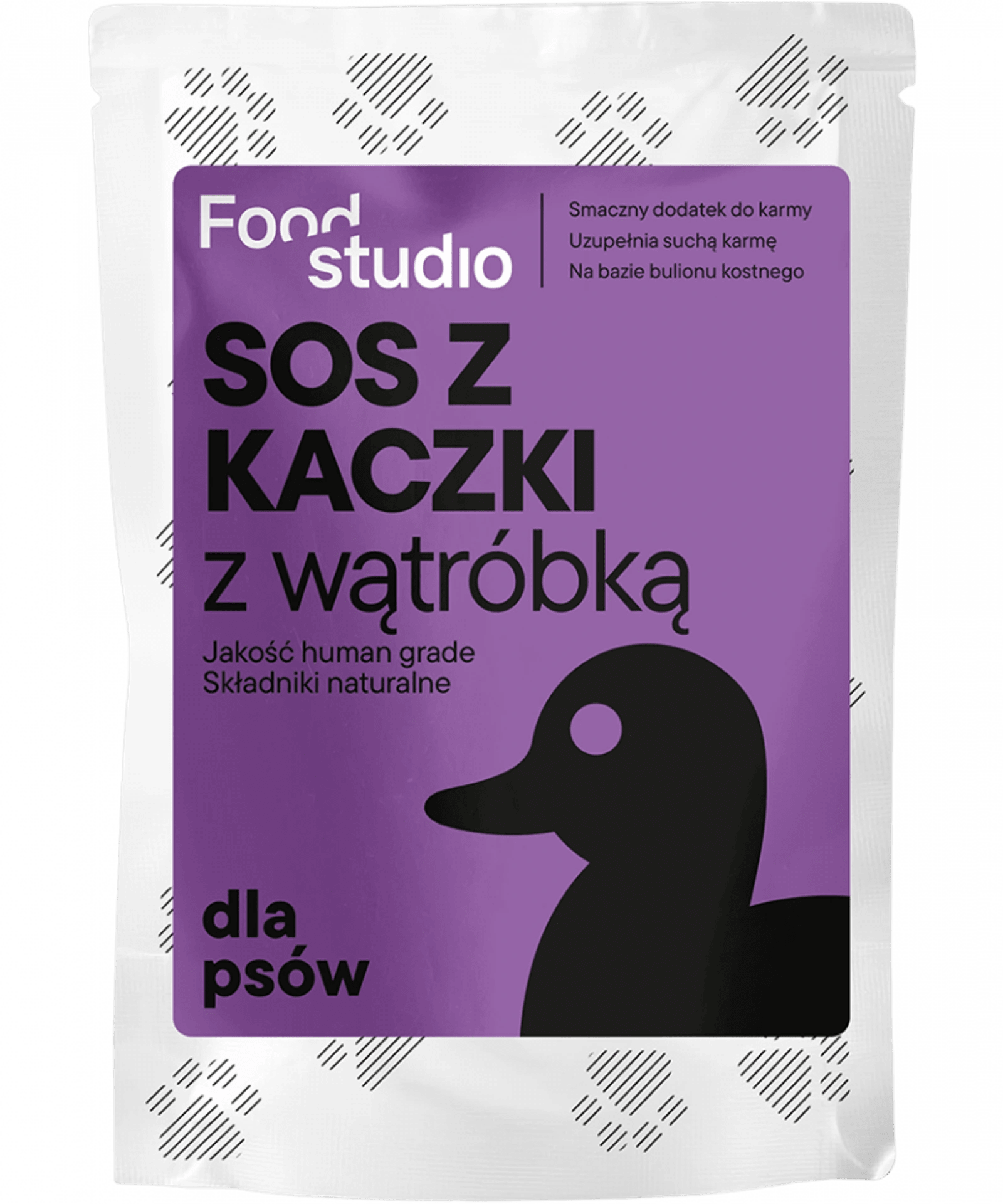 Food Studio Chefs SOS dla psów z KACZKI z wątróbką 100ml