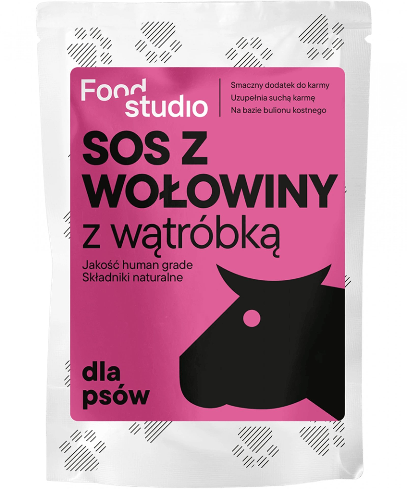 Food Studio Chefs SOS dla psów z WOŁOWINY z wątróbką 100ml