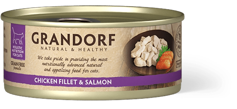 GRANDORF  Chicken Breast & Salmon 70g