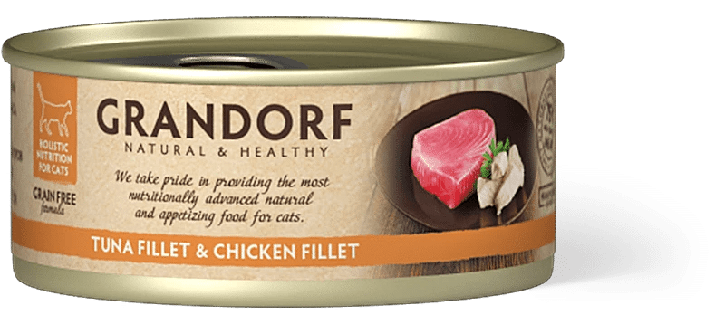 GRANDORF  Tuna Fillet & Chicken Breast 70g