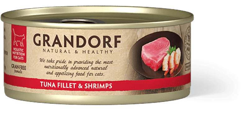 GRANDORF  Tuna Fillet & Shrimps 70g