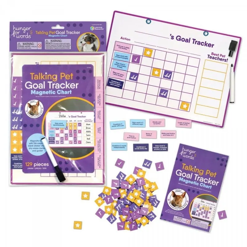 Hunger for Words TALKING PET Goal Tracker Tablica do śledzenia postępów