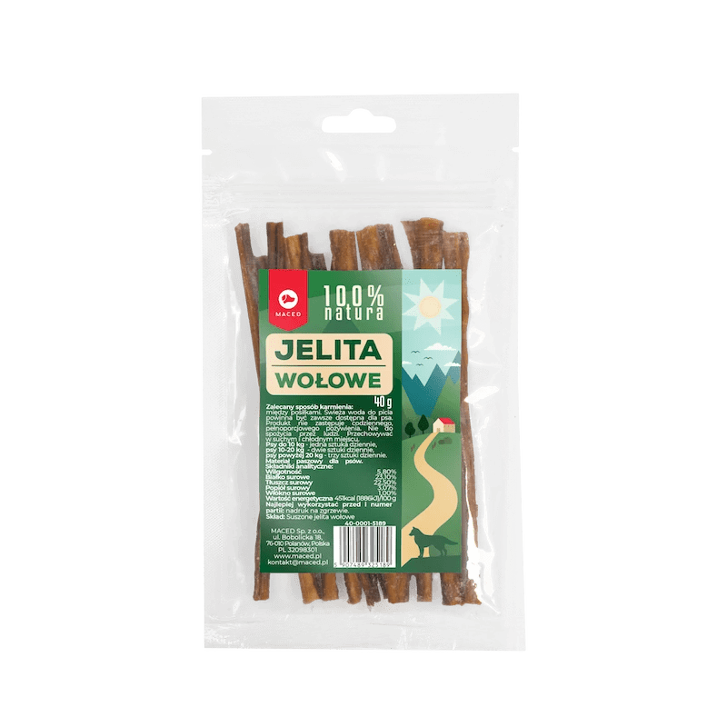 MACED 100% NATURA JELITA WOŁOWE 40 g